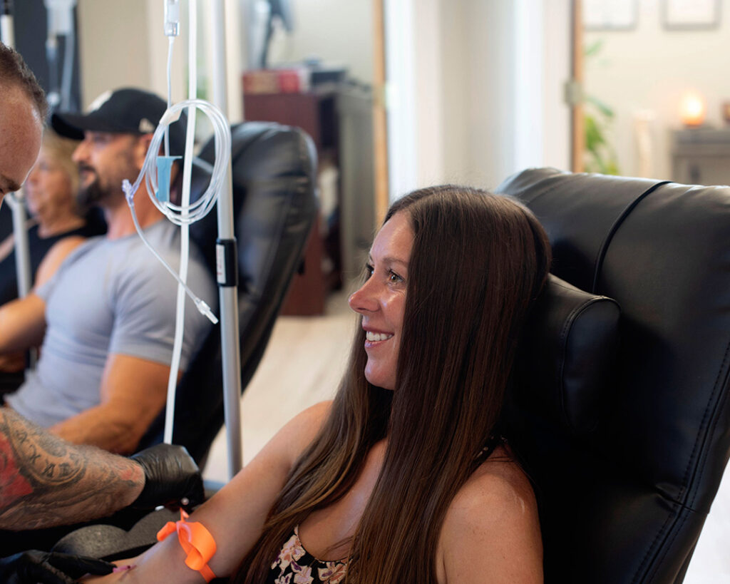 IV therapy designed to help reduce migraine symptoms and restore comfort