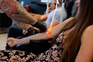 NAD IV therapy administered in a clinical setting in Boulder