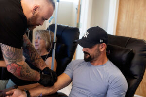 Patient receiving IV therapy in Boulder for energy, hydration, and recovery support